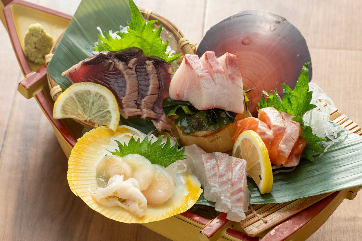 志なのすけ 庄内店の漁師いちおしお造り盛り合わせ