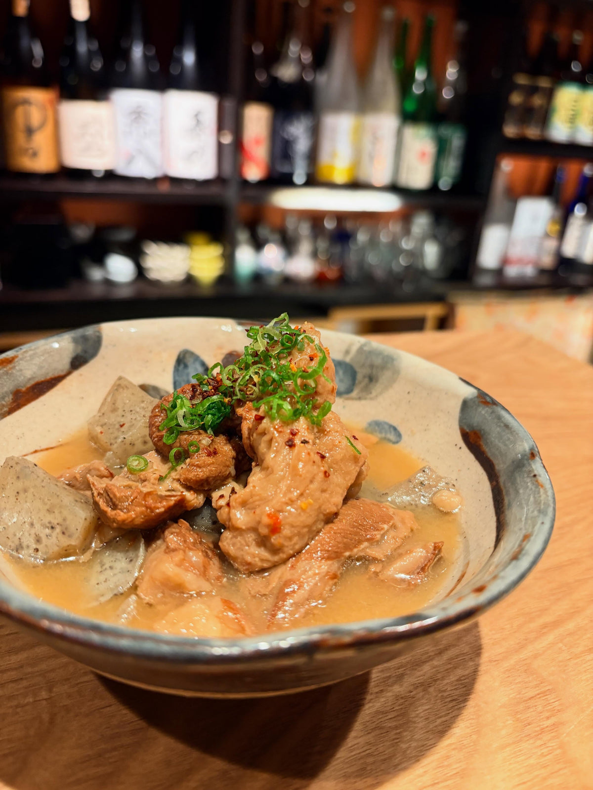 焼酎楽膳だんだんの牛すじどて煮