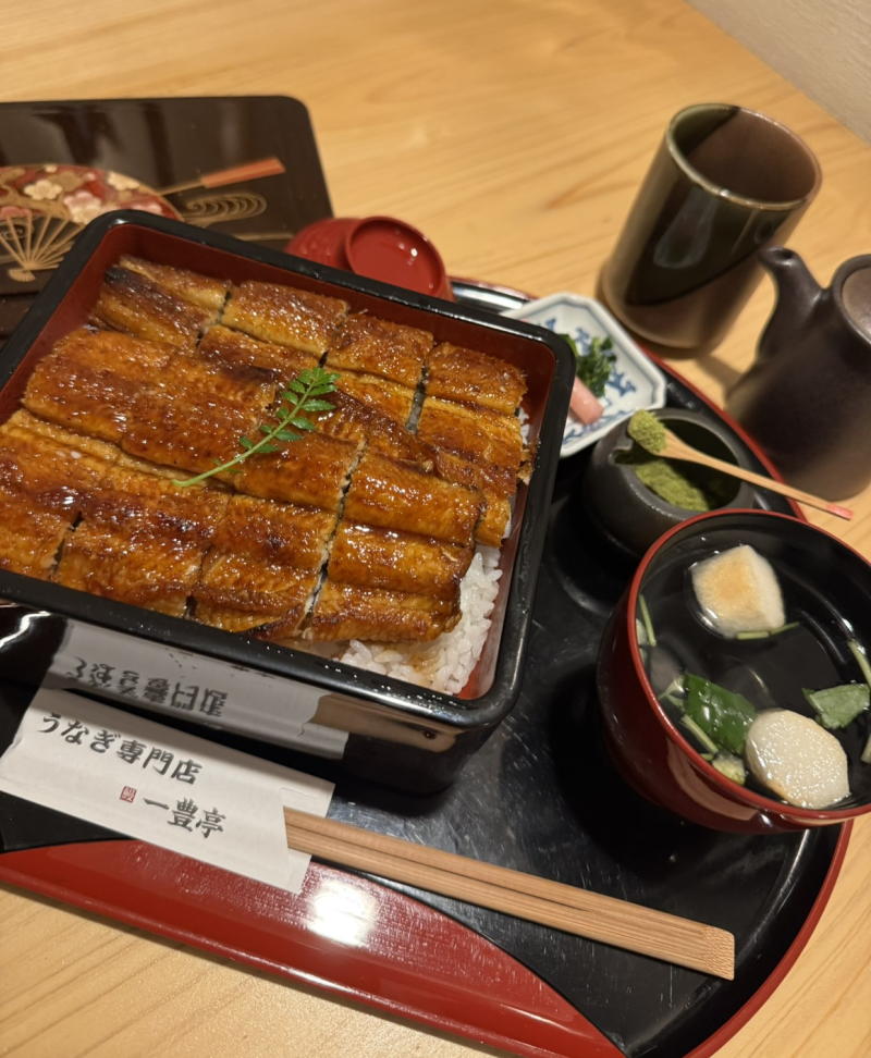 一豊亭 蛍池店のうな重