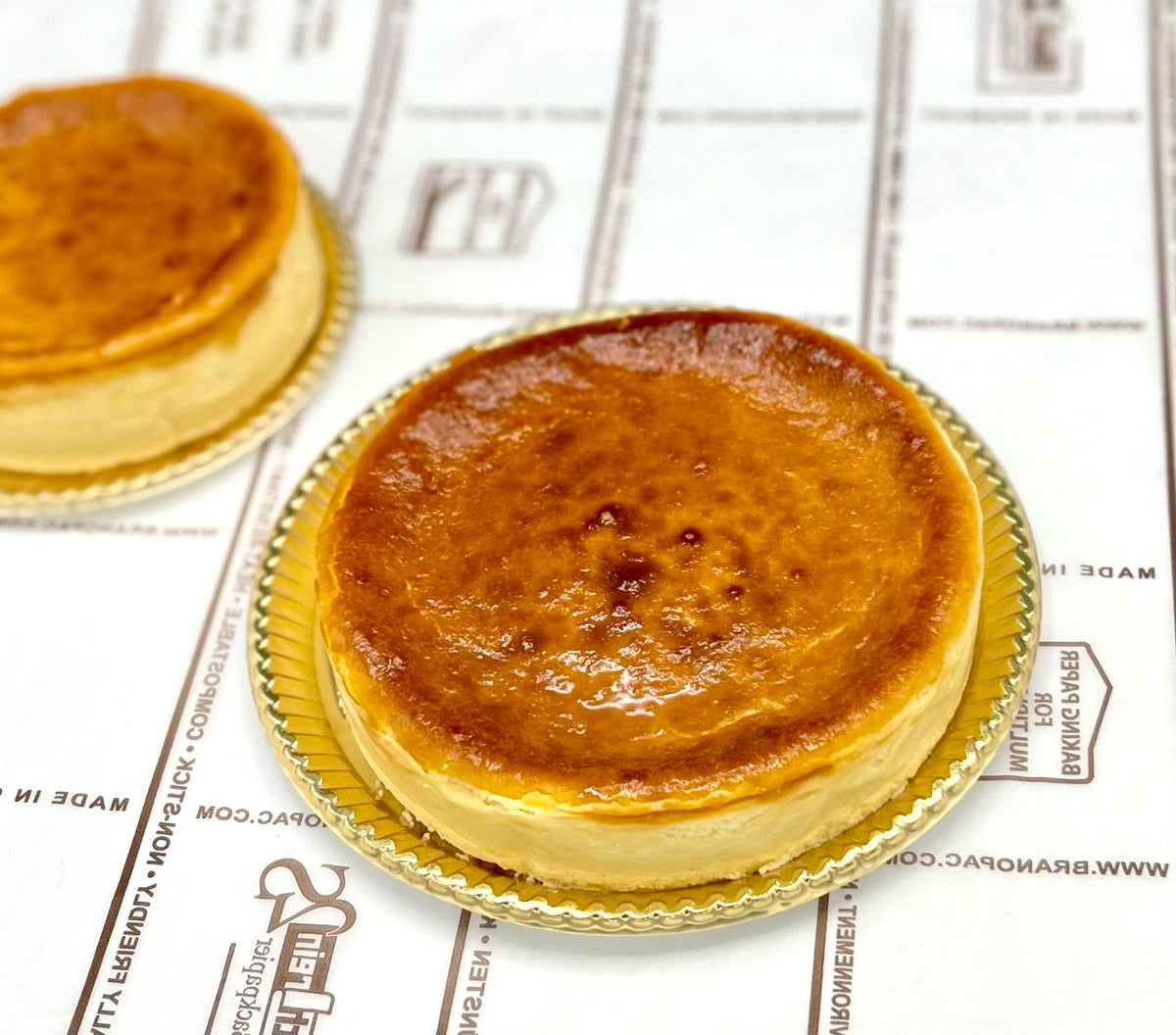おめざや 豊中店のベイクドレアチーズケーキ