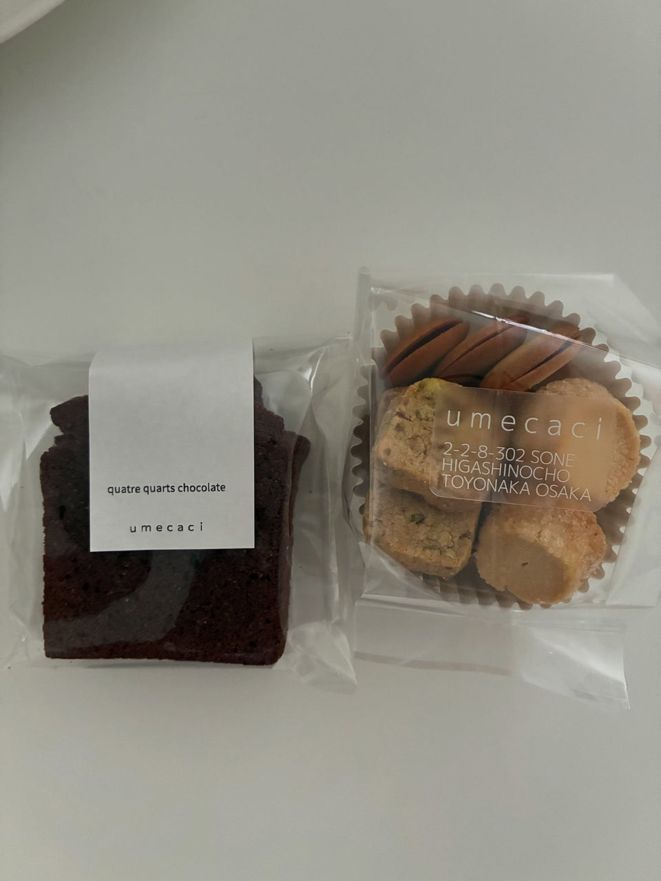 umecaciの焼き菓子のお楽しみset
