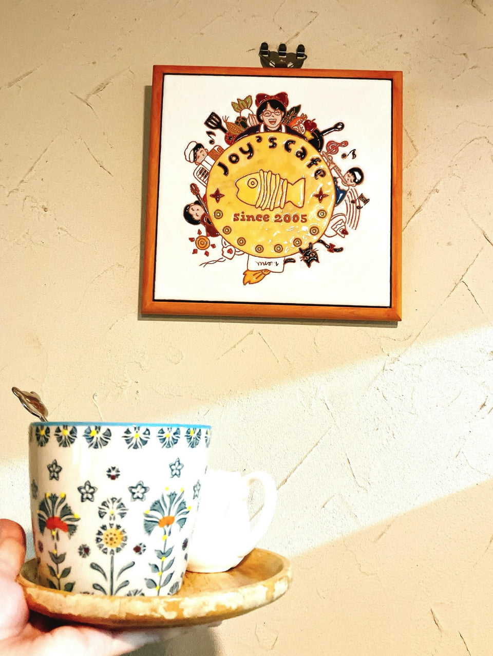 Joy's cafeの黒みつチャイ